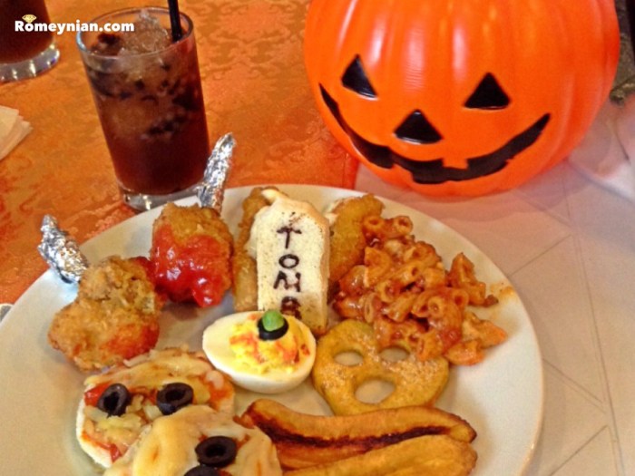 Halloween themed brunch 