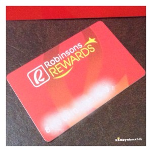 Robinsons Rewards Card